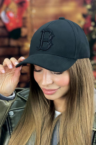 Зимняя бейсболка «B-cool» цвет черный